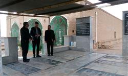 بازدید بخشدار بخش مرکزی شهرستان آرادان از روستای امامزاده ذوالفقار